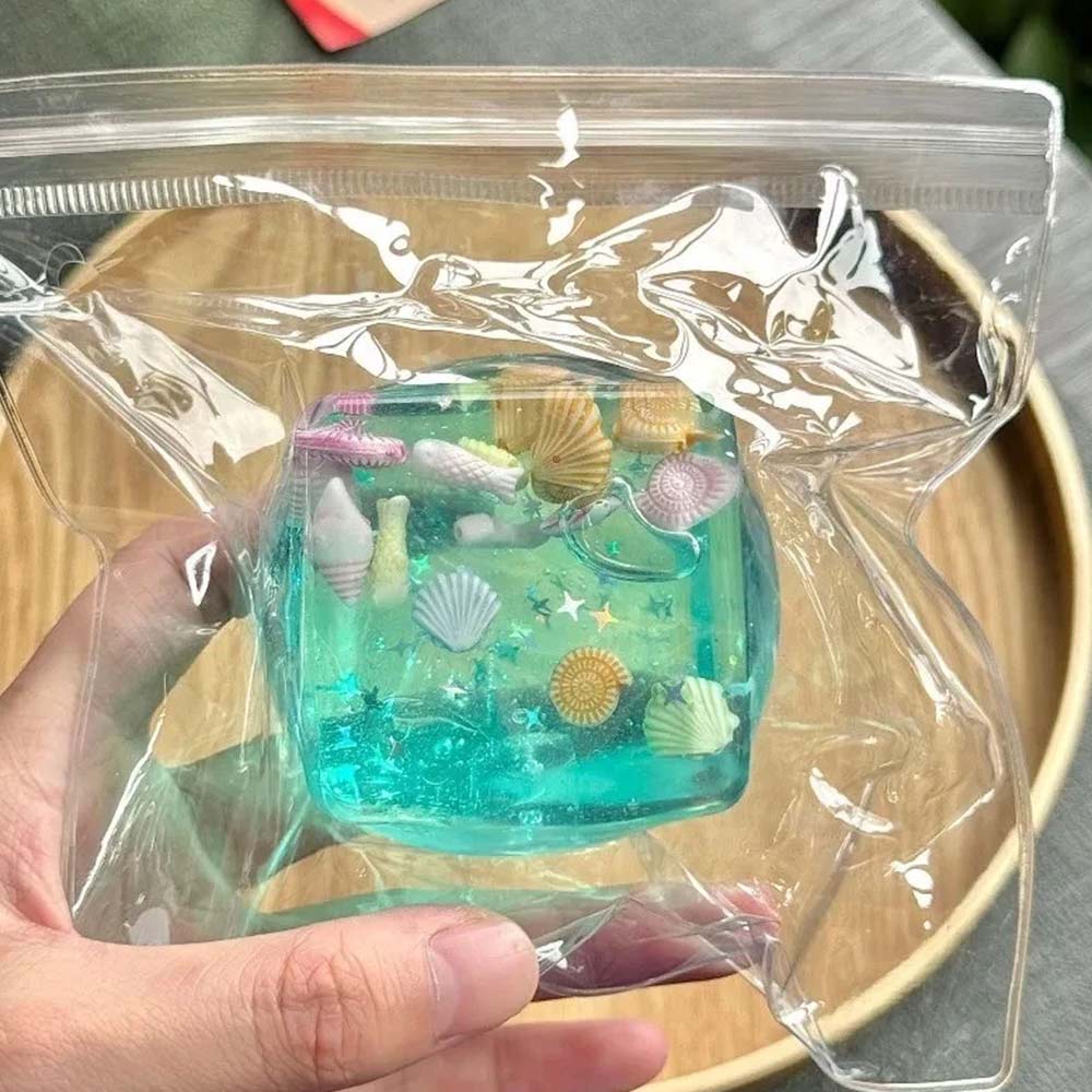 Nice Cube Stress Ball – Squishy Sensory Fidget Toy for Relaxation