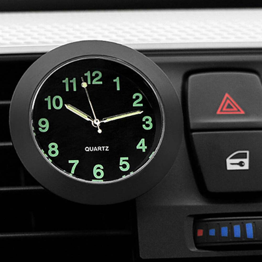 Luminous Gauge Clock Car Interior Quartz Analog Watch Auto Dashboard StickyDecor