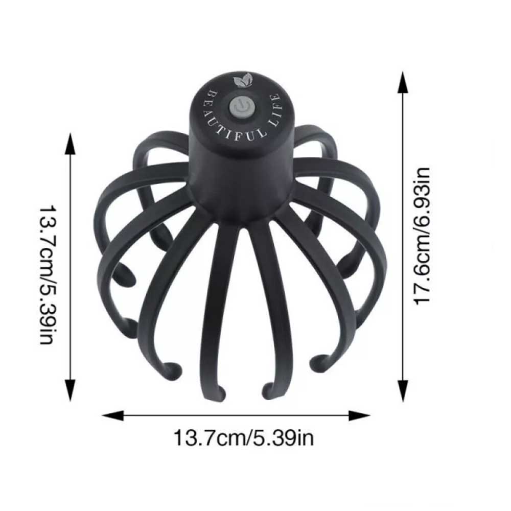 Octopus Scalp Massager, Electric Scalp Massager with 3 Modes Head Massager Relax