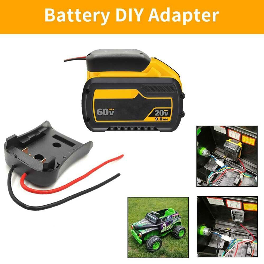 Lithium Battery Adapter for DeWALT Flexvolt 54/60V Max Battery Dock Connector