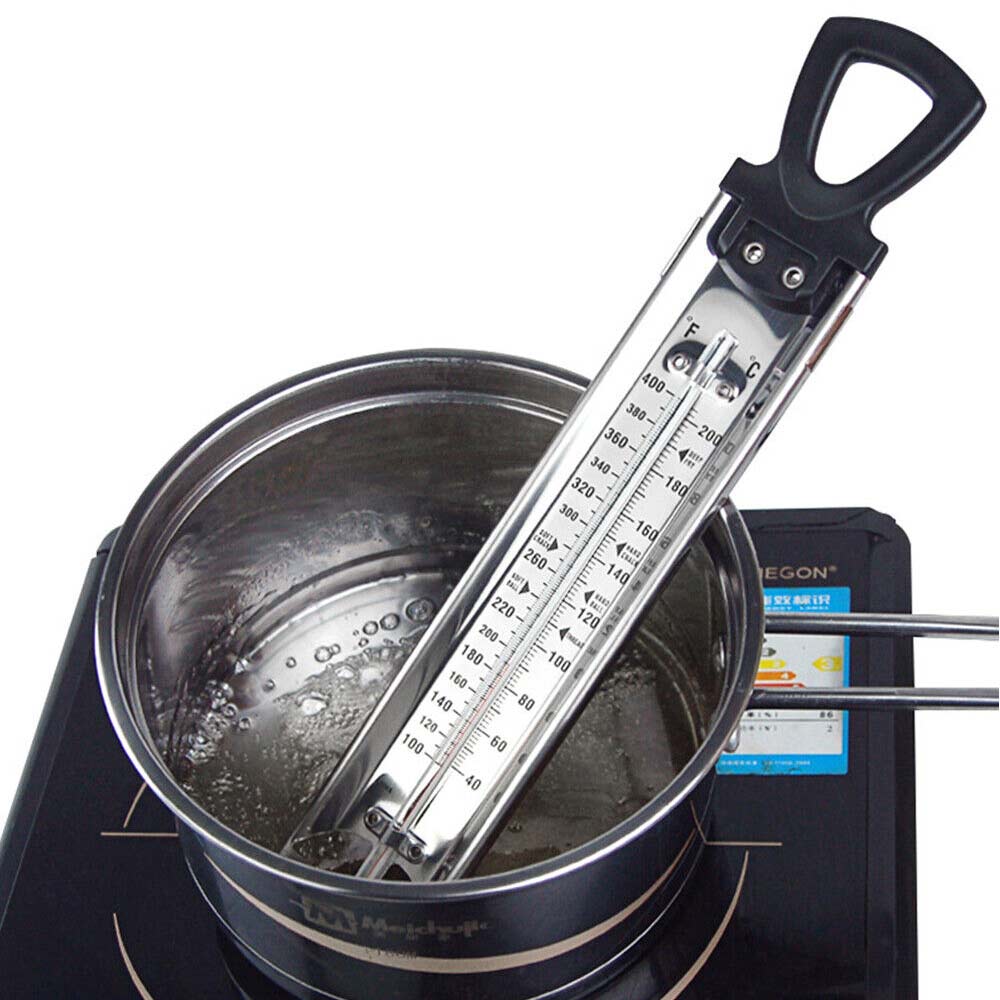 Portable for Sugar Kitchen Crafts Cooking Thermometer Candy Home Stainless Steel