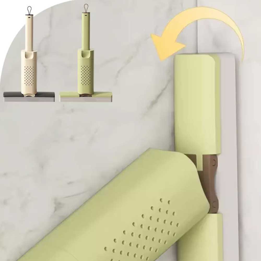 Foldable Hand-Washable Mini Mop, Portable Self-Wringing Small Mop For Kitchen