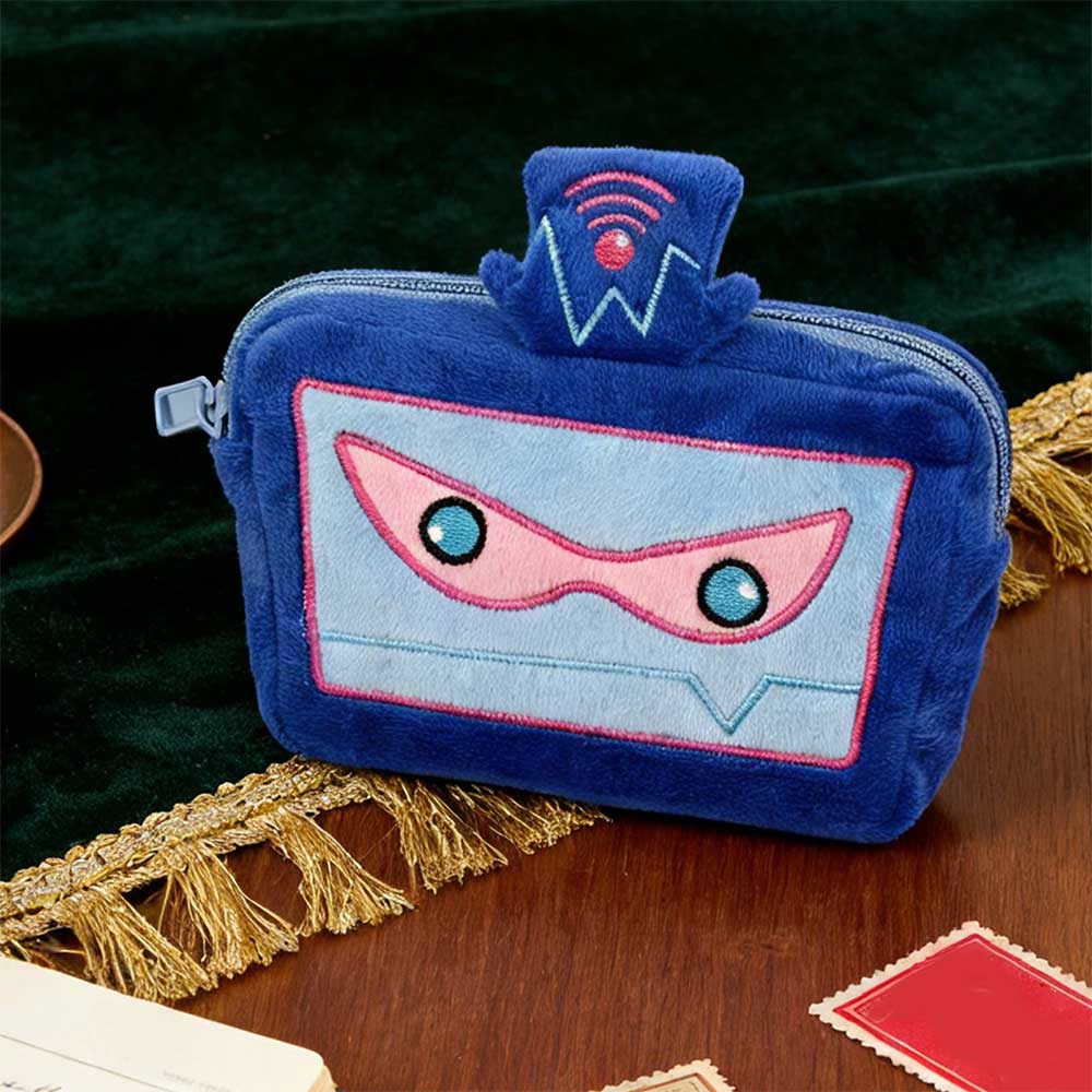 Hazbin Hotel VOX Plush Coin Purse — Character-Inspired Wallet & Cosmetic Bag for Fans