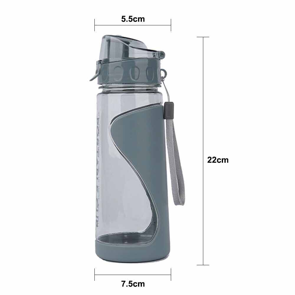 Leakproof Gym Bottle Drink Mugs Unisex Portable Sports Water Bottle BPA Free
