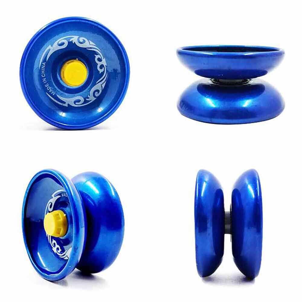 4PCS Aluminum Professional Yo-Yo Bundle Bearing Ball Kids Toy Magic YoYo