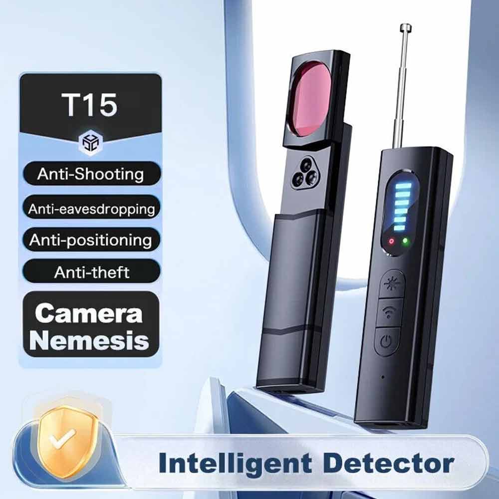 Hidden Camera Detector Anti Spy Bug GPS Tracker Finder Scanner Device Hotel Car