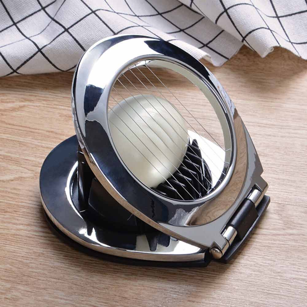 Egg Slicer Stainless Steel Mushroom Kitchen Chopper Tomato Boiled Cutter