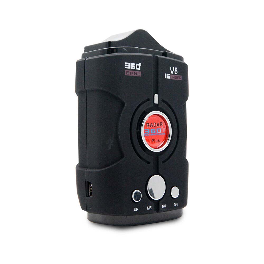 Car Radar Laser Speed Camera Detector Full Band 360 Detection System VoiceAlarm