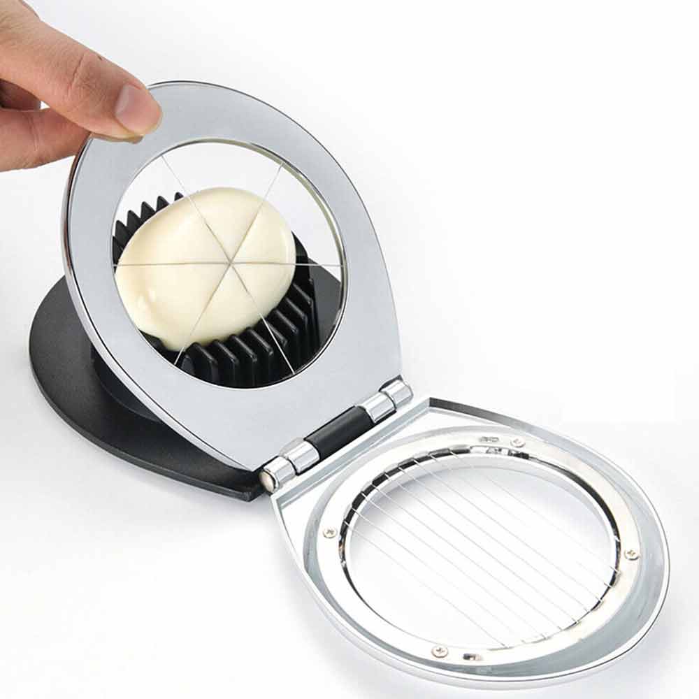 Egg Slicer Stainless Steel Mushroom Kitchen Chopper Tomato Boiled Cutter