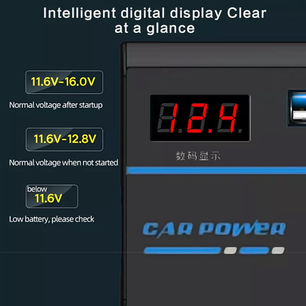 12V to 240V AC Converter 200W Car Power Inverter W/ 4USB Phone Charger Vehicle
