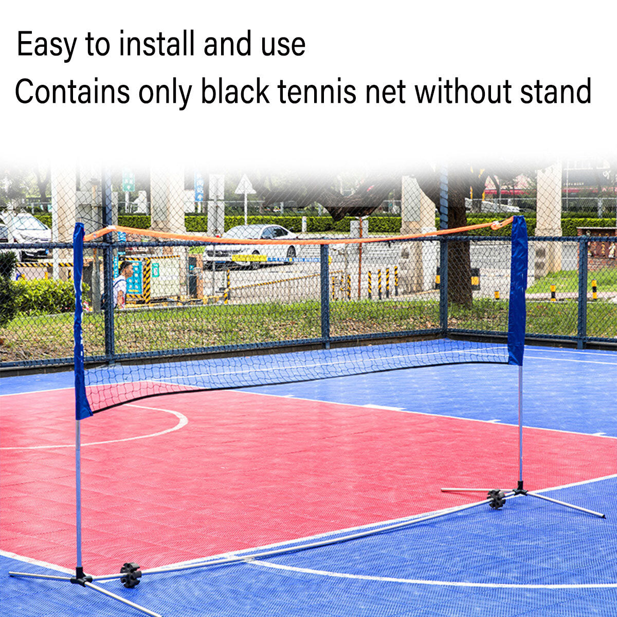 Portable Badminton & Tennis Net Set – Outdoor Sports Equipment with Adjustable Height