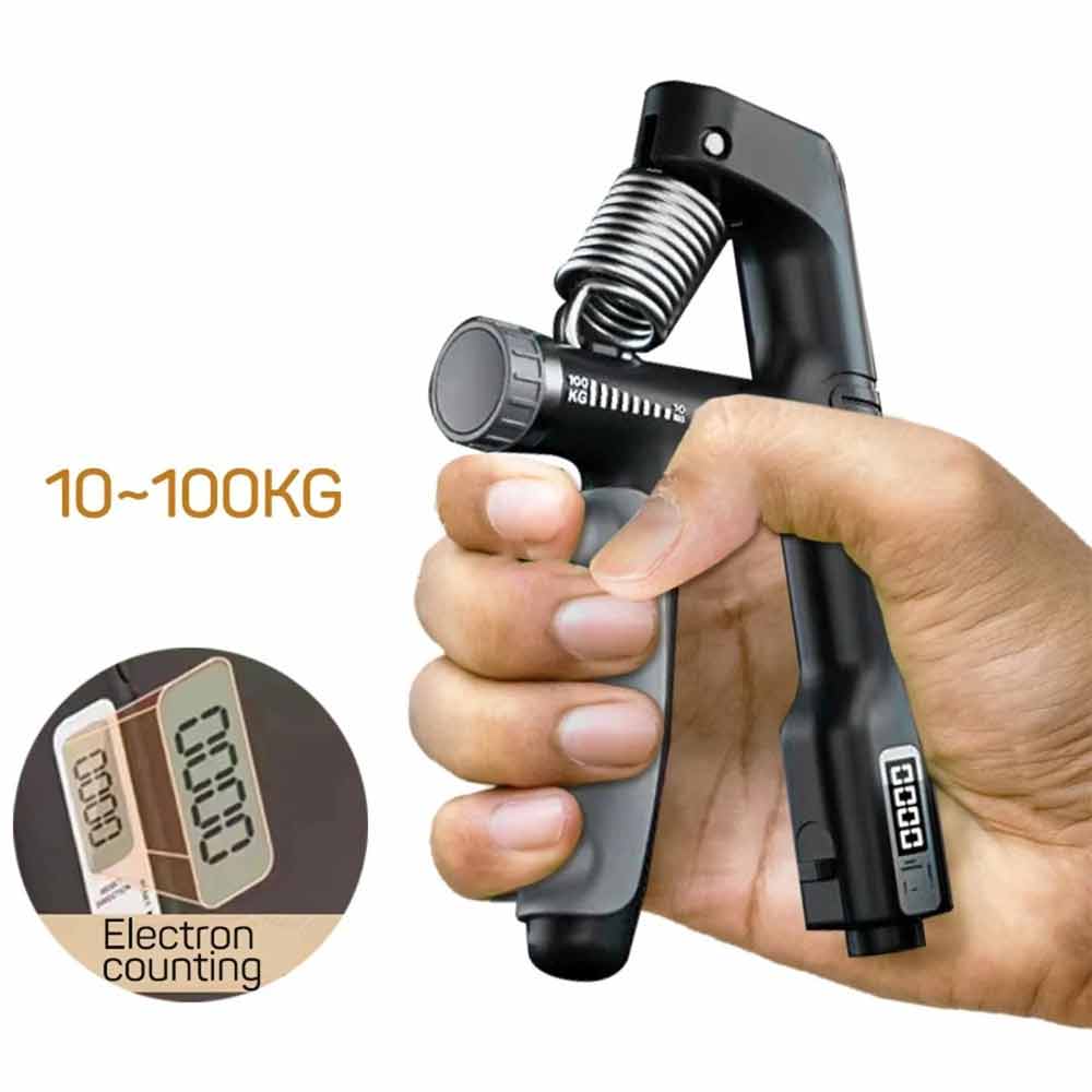 Hand Grip Strengthener Set – Count, Wrist, Finger & Forearm Exercise Resistance Gripper Kit