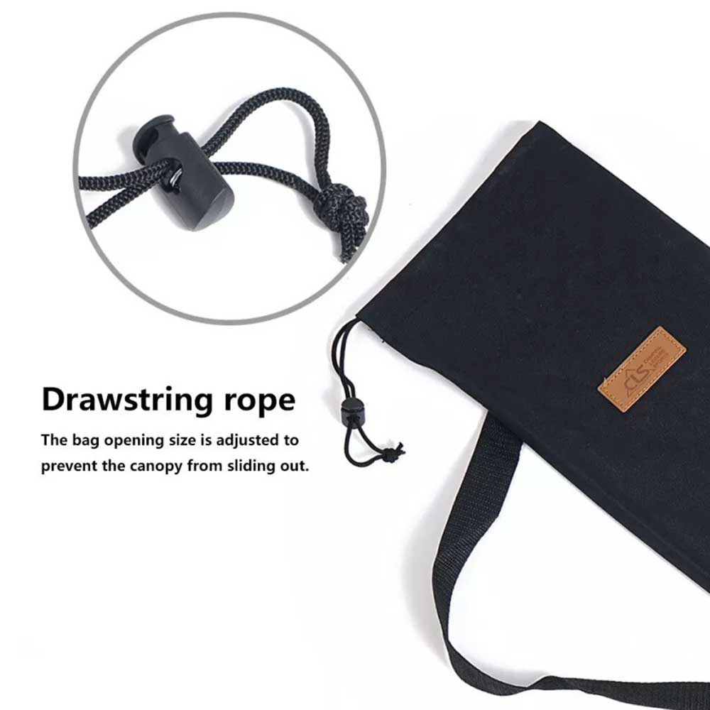 Fishing Rod Canopy Pole Bag Storage Case Carrier Holder with Shoulder Strap