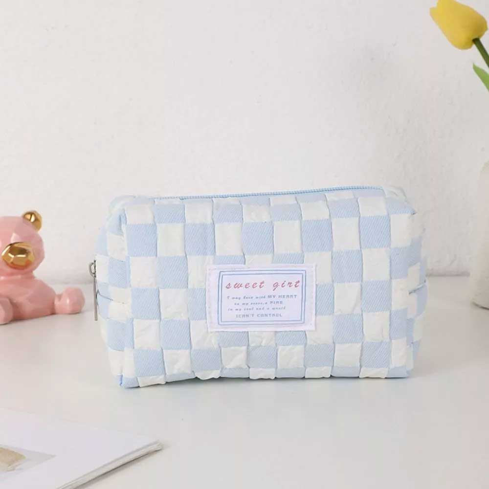 Large Capacity Pencil Case Zipper Pen Storage Bag Portable Pencil Box Gift