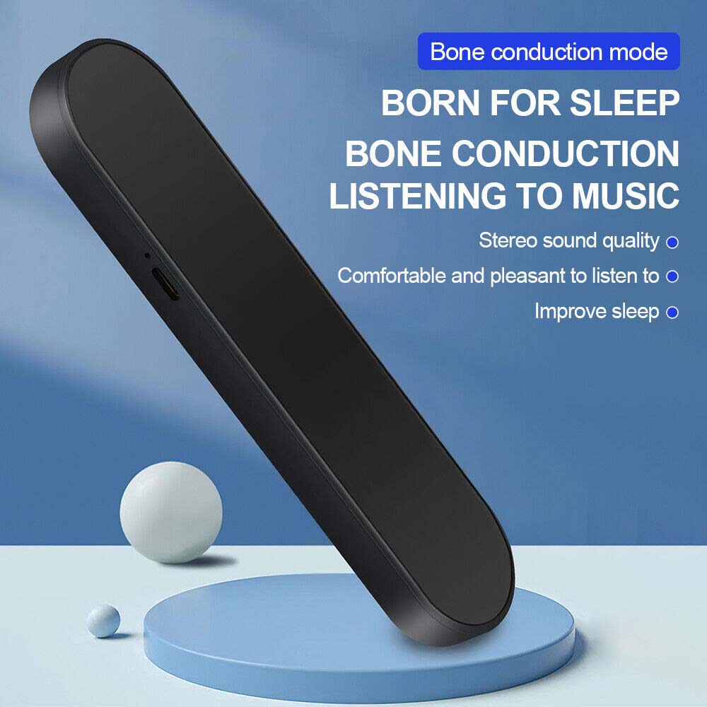 Bone Conduction Pillow Speaker Mini Portable Under Pillow Speakers Travel