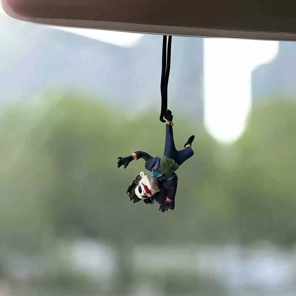 Car Hanging Ornaments Of Action Figure Movie Joker Pendants For Rearview Mirror
