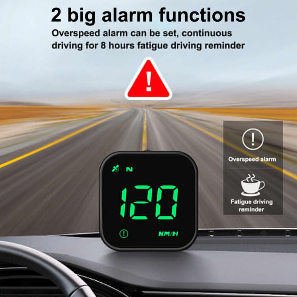 CAR DIGITAL GPS SATELITE SPEEDO SPEED MPH KMH HUD HEAD UP DISPLAY UNIVERSAL