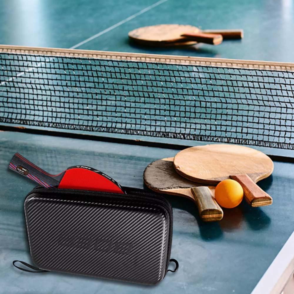 Ping Pong Bat Padd Cover Portable Hard Protective Table Tennis Racket Case Bag