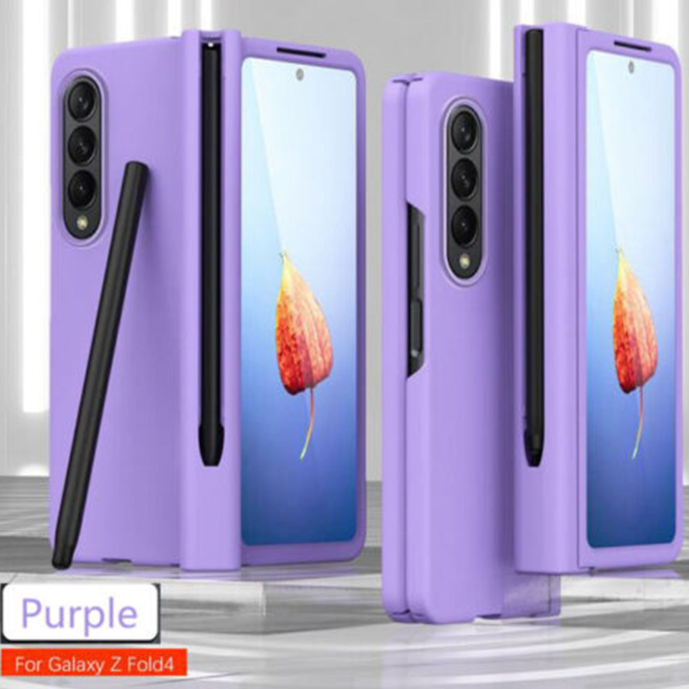 Full Cover Shockproof Hybrid Case With Pen Holder For Galaxy Z Fold 4 / Fold 3