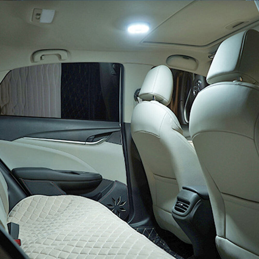 USB Rechargeable Car Interior LED Dome Roof Ceiling Light Reading Lamp Magnetic