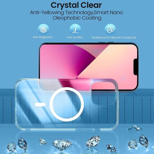 For iPhone 16 Pro Max Plus MagSafe Shockproof Case Screen & Lens Protectors Set
