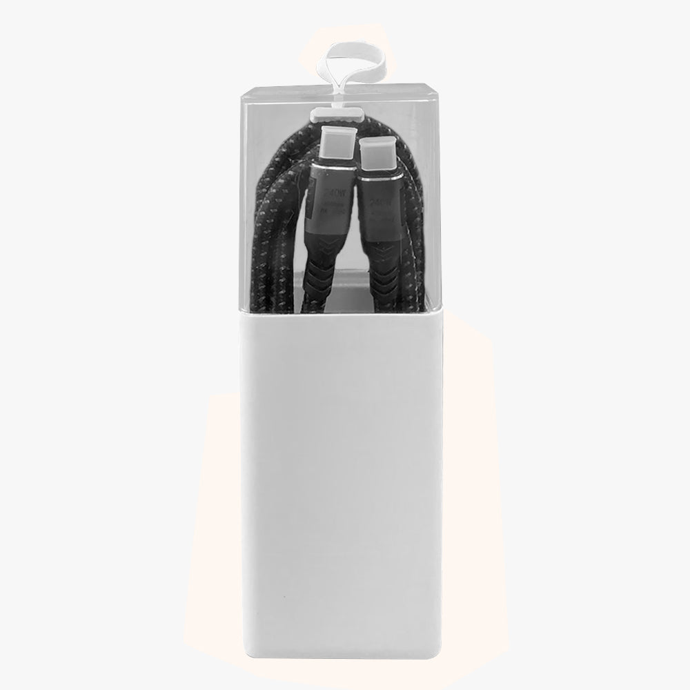 1.8M BoostUp Thunderbolt 4 USB-C to USB-C Cable Charge & Video Black (USB 4 - 40Gbps, 240W, 8K/60Hz)