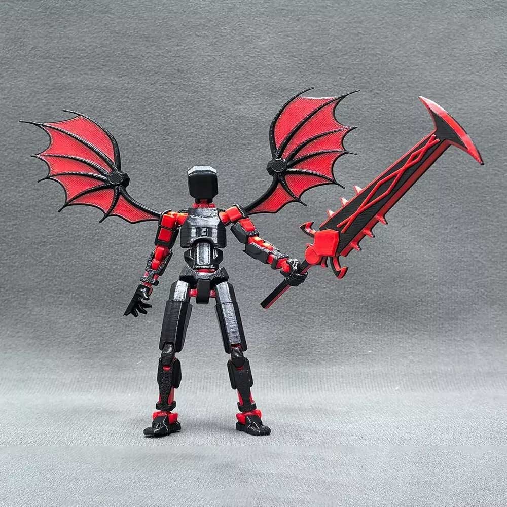 T13 Action Figure,Titan 13 Action Figure,Robot Action Figure,3D Printed Action