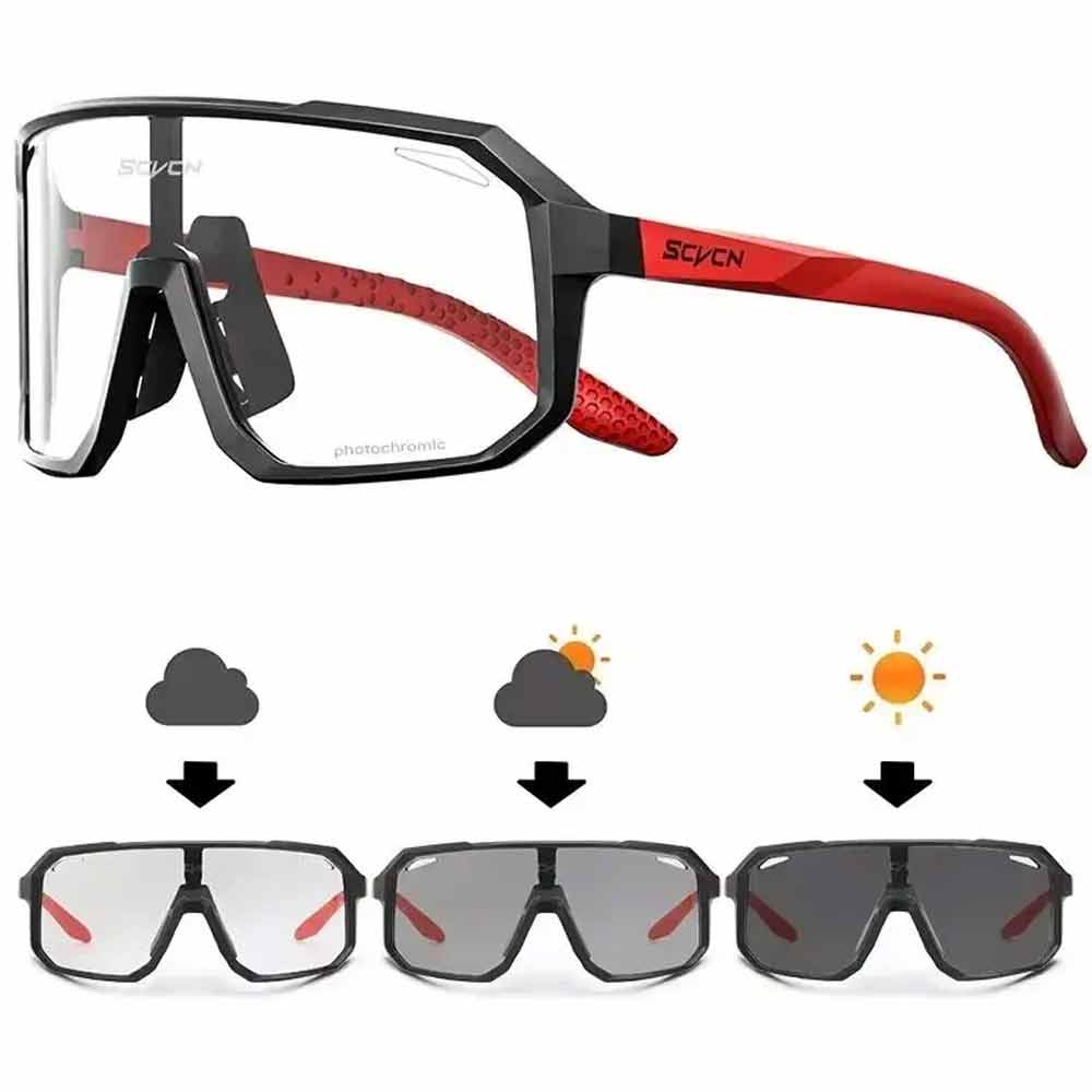 Cycling Glasses Photochromic Sunglasses Men Women Mountain Bike Road Eyewear New