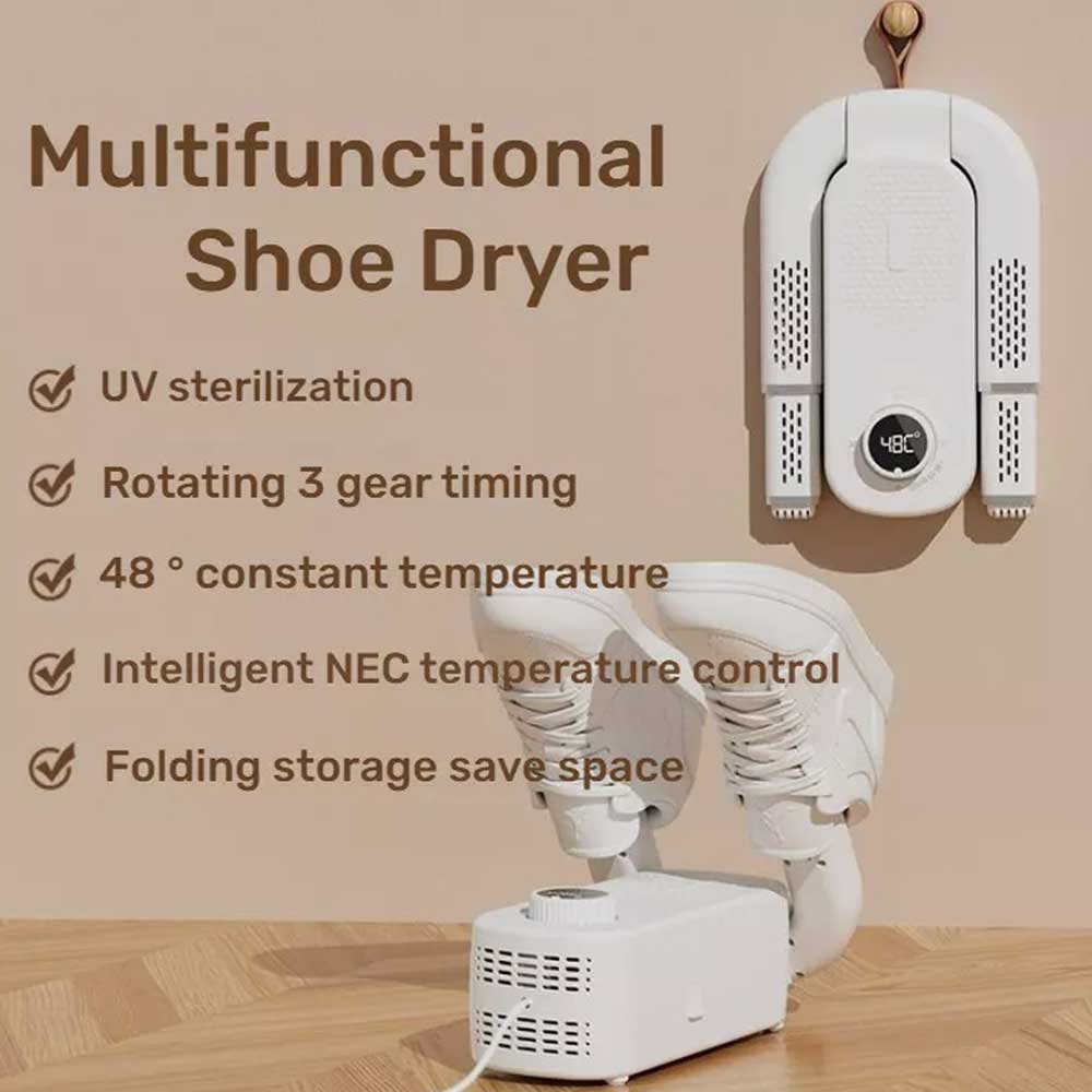 Electric Shoe Boot Dryer Glove Warmer Heat Blower Socks Ski Boot Dryer Portable