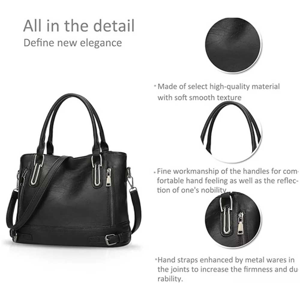 Ladies Handbag,PU Leather Shoulder Tote Bag Purse Crossbody Leather Handbag NEW