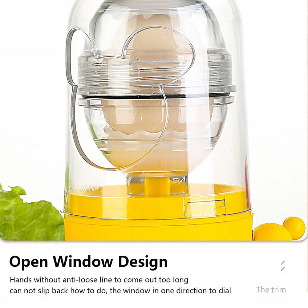 Manual Egg Maker Manual Egg White Yolk Mixer Blender Egg Scrambler Shaker Tools