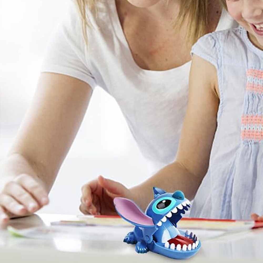 Big Mouth Bite Finger Game Figure Tricky Prank Tabletop Toy Cornerless Rounded