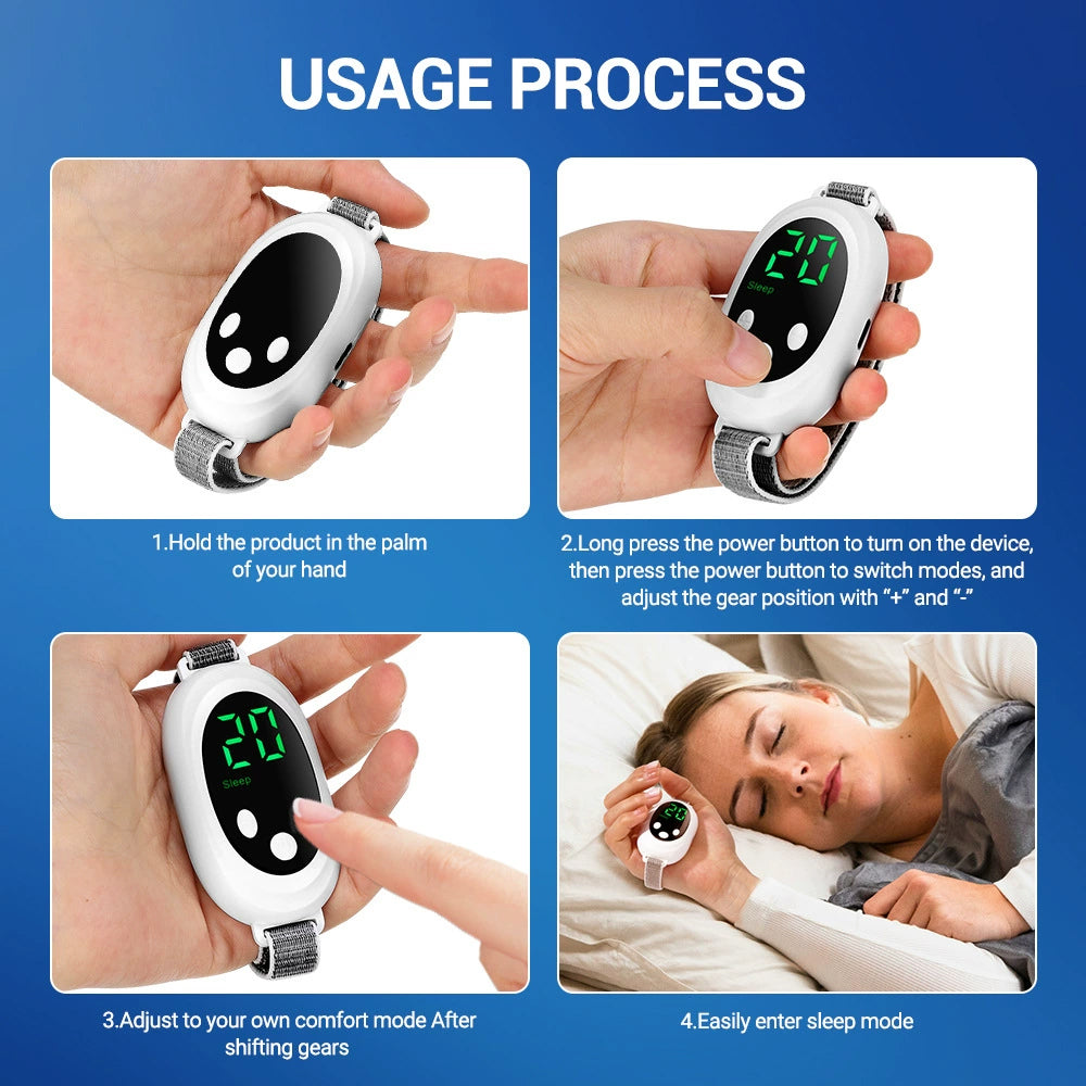 Handheld Sleep Aid Device Two Modes, 20 Levels of Intensity, Anxiety Relief