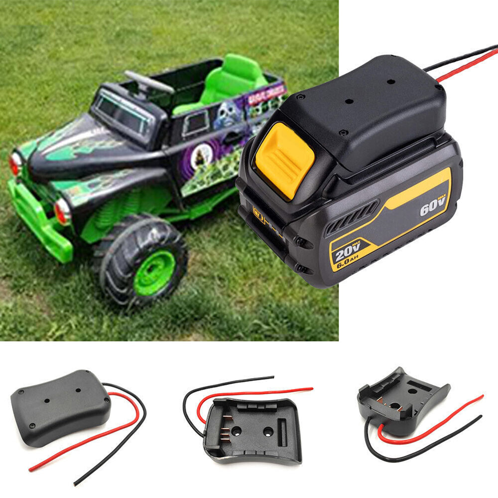 Lithium Battery Adapter for DeWALT Flexvolt 54/60V Max Battery Dock Connector