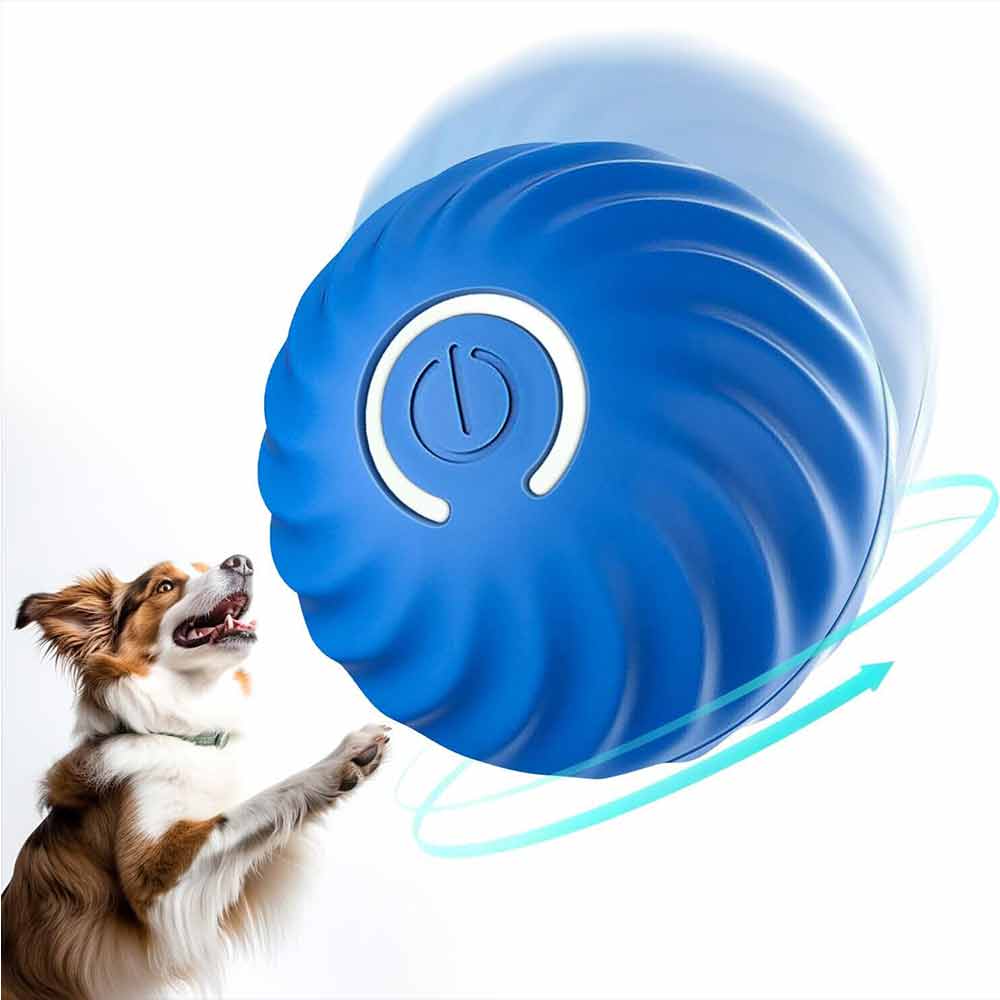 Smart Cat Dog Toy Automatic Rolling Ball Electric Pet Self-moving Kitten Game
