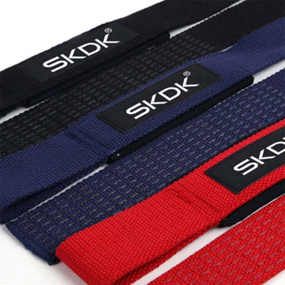 Pair Weight Lifting Grip Belt Anti-Slip Sport Safety Wrist Straps Wrist Support