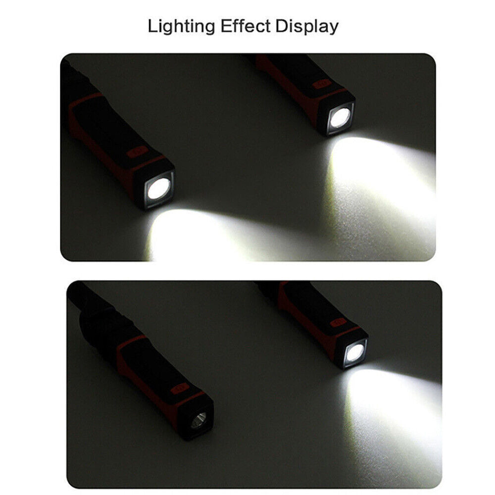 LED Neck Hanging Reading Light Flexible Hug Light Portable Hands-Free Torch Lamp