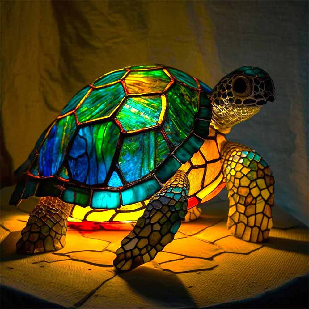 Colorful Dinosaur/Owl/Turtle/Mermaid/Unicorn/Wolf Animal Table Lamp Night Light