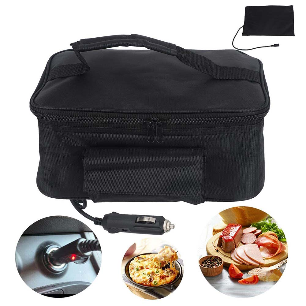 Car 12V Portable Microwave 12V Heated Electric Lunch Box Food Warmer