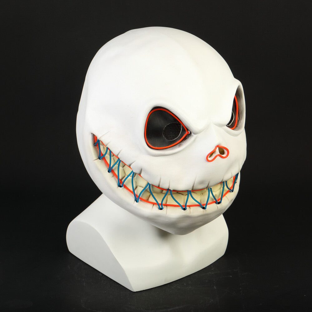 Halloween Jack Skull Luminous Mask Nightmare Before Christmas Mask