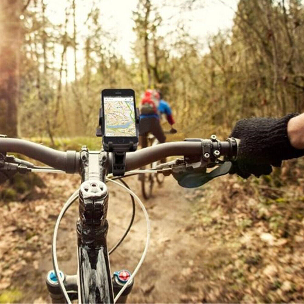 360°Rotation Mobile Phone Holder Handlebar Mount for Motorcycle Bicycle Bike