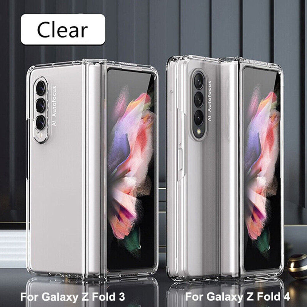 Full Cover Shockproof Hybrid Case With Pen Holder For Galaxy Z Fold 4 / Fold 3