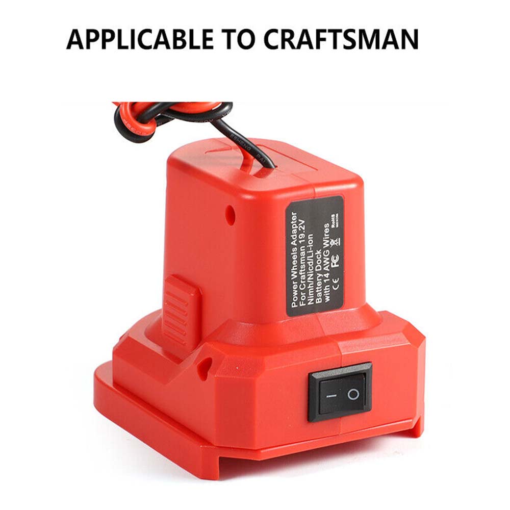 For Ryobi One+ 18V Ithium-ion Batteries DIY Battery Output Adapter Converter