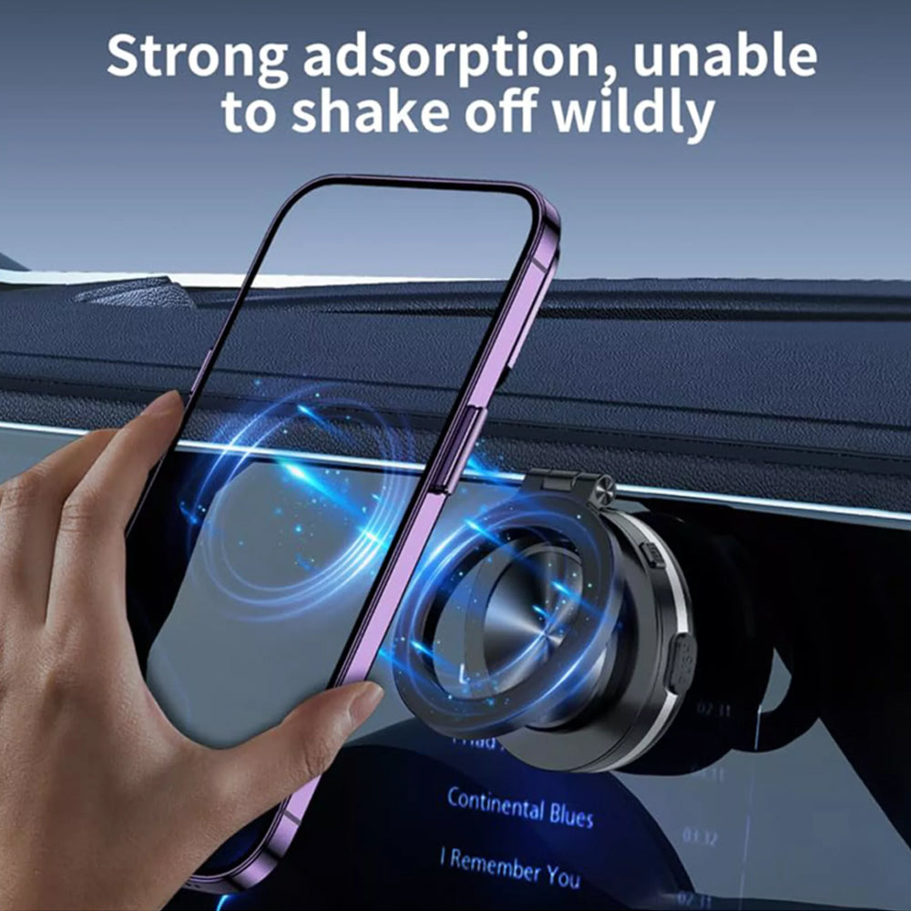Car Mount Mobile Phone Magnetic Vacuum Adsorption Holder,Suction Cup Phone Mount