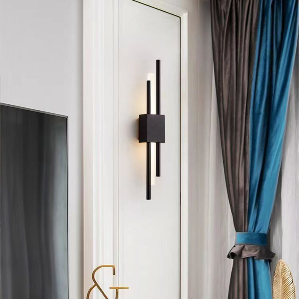 1 Pair Modern LED Wall Lamp Strip Light Living Room Bedroom Lighting Fixture Decors