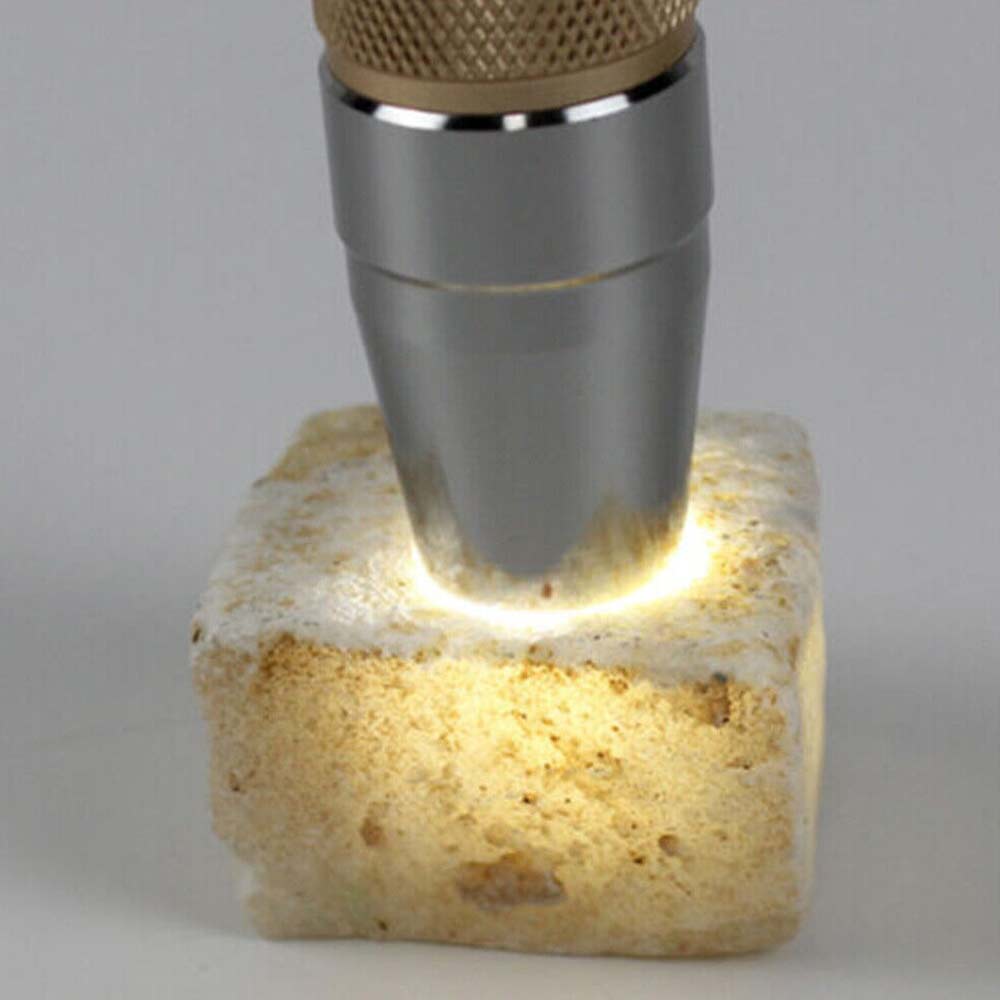 Ultraviolet LED Flashlight UV Light 365/395NM Jade Gem Inspection Lamp Torch Set