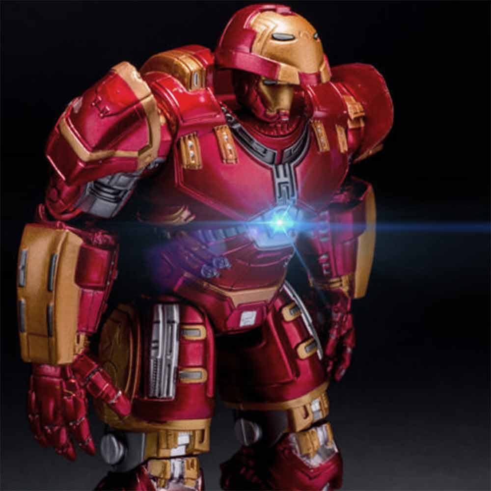 LED Iron Man Avenger Age of Ultron HULKBUSTER Action Figure Doll Kid Toy
