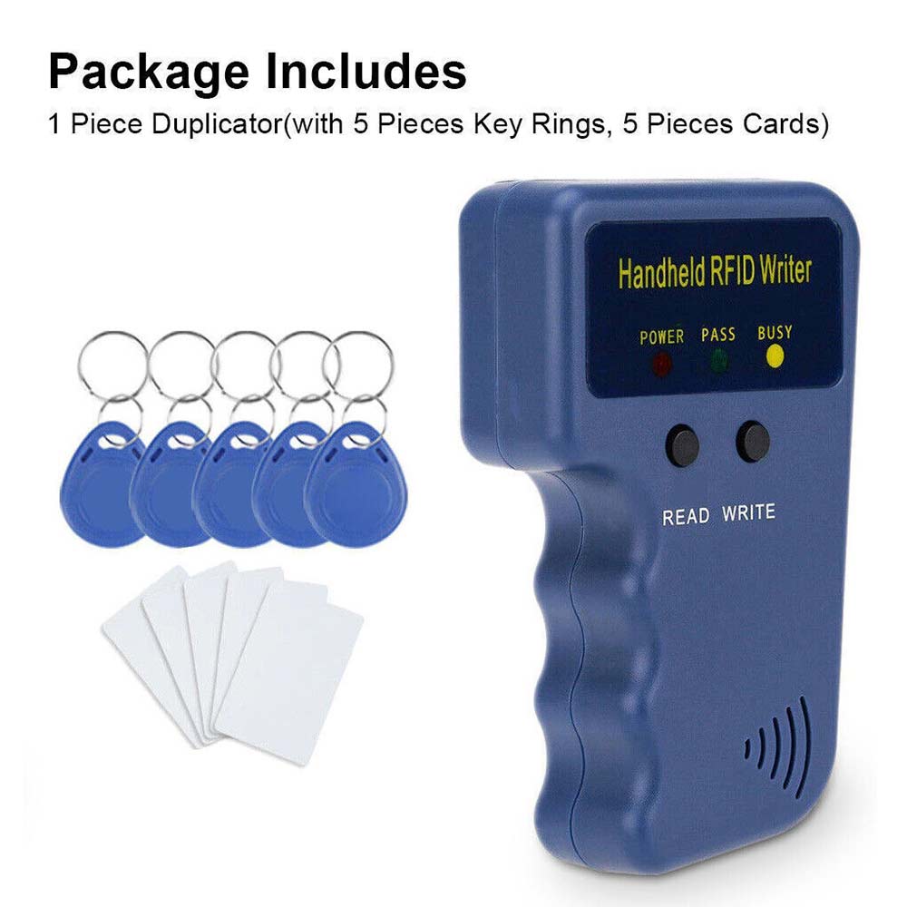 Handheld RFID ID Card Copier Reader Writer Writable Tags