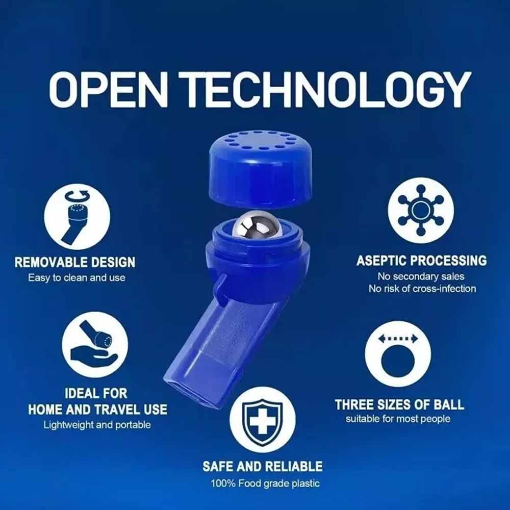 Lung Exerciser & Mucus Remover Naturally Clear Mucus with The Breathing Aid NEW