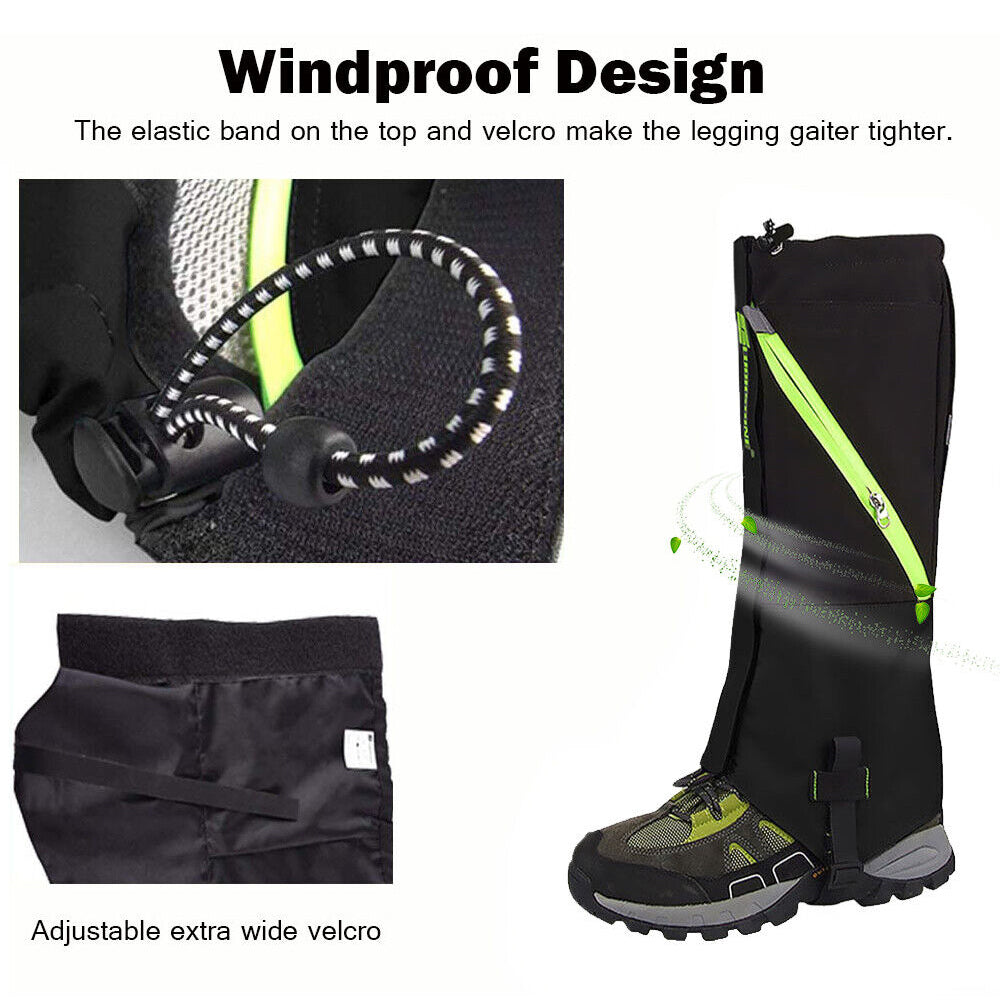 Outdoor Hunting Climbing Legging Gaiters Leg Cover Snow Snake Waterproof Boots